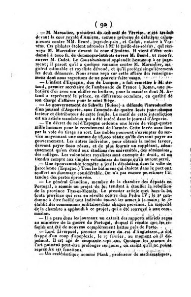 L'ami de la religion et du roi journal ecclesiastique, politique et litteraire