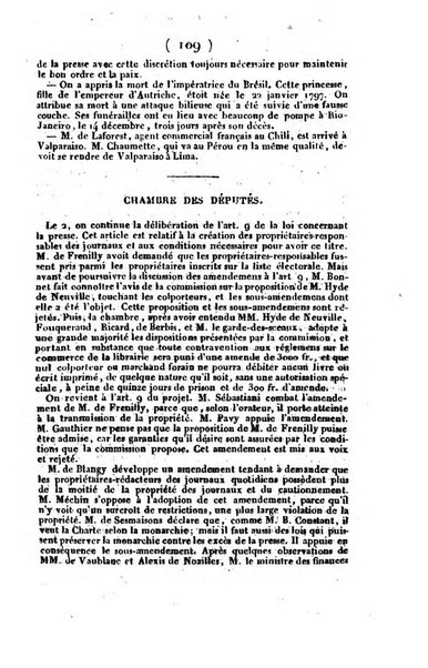 L'ami de la religion et du roi journal ecclesiastique, politique et litteraire