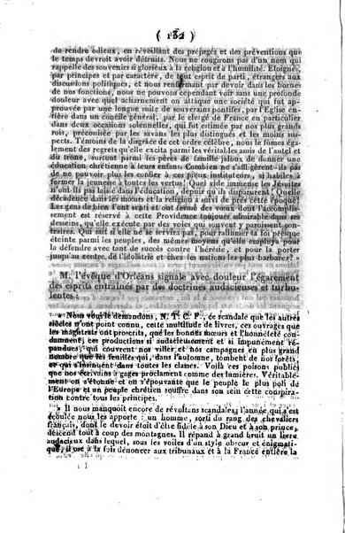 L'ami de la religion et du roi journal ecclesiastique, politique et litteraire