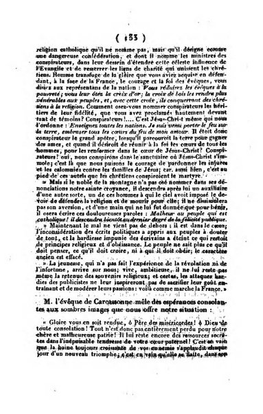 L'ami de la religion et du roi journal ecclesiastique, politique et litteraire