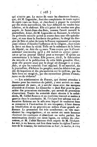 L'ami de la religion et du roi journal ecclesiastique, politique et litteraire