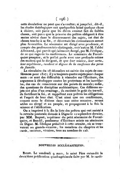 L'ami de la religion et du roi journal ecclesiastique, politique et litteraire