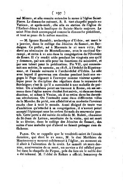 L'ami de la religion et du roi journal ecclesiastique, politique et litteraire