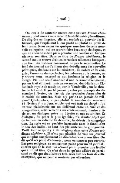 L'ami de la religion et du roi journal ecclesiastique, politique et litteraire