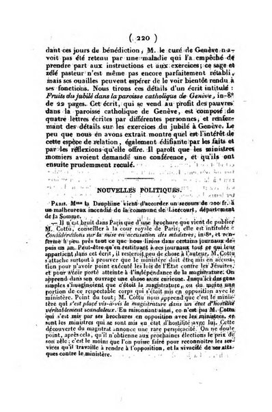 L'ami de la religion et du roi journal ecclesiastique, politique et litteraire