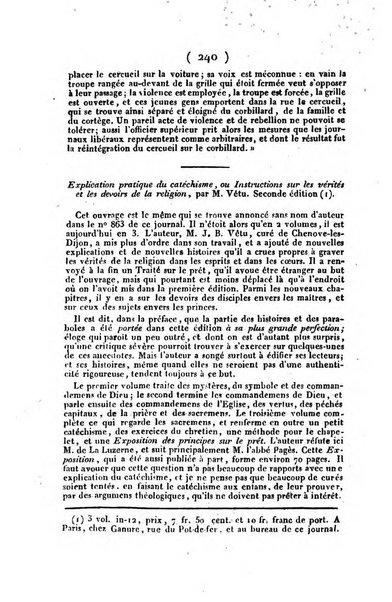 L'ami de la religion et du roi journal ecclesiastique, politique et litteraire