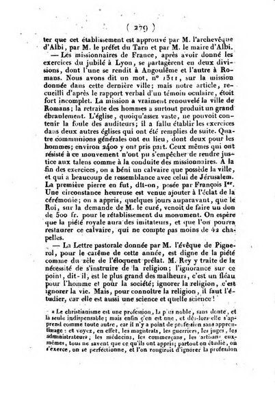 L'ami de la religion et du roi journal ecclesiastique, politique et litteraire