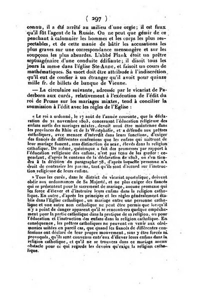 L'ami de la religion et du roi journal ecclesiastique, politique et litteraire