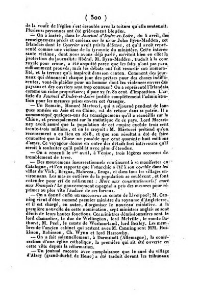 L'ami de la religion et du roi journal ecclesiastique, politique et litteraire