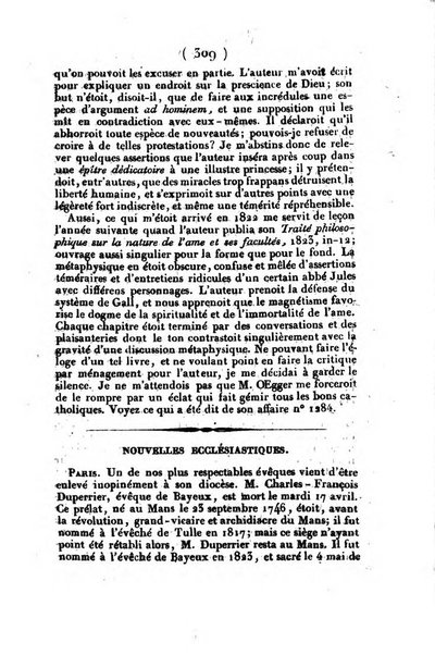 L'ami de la religion et du roi journal ecclesiastique, politique et litteraire