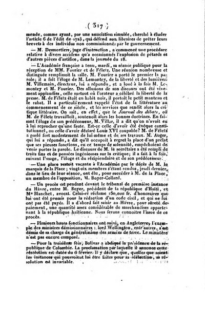 L'ami de la religion et du roi journal ecclesiastique, politique et litteraire