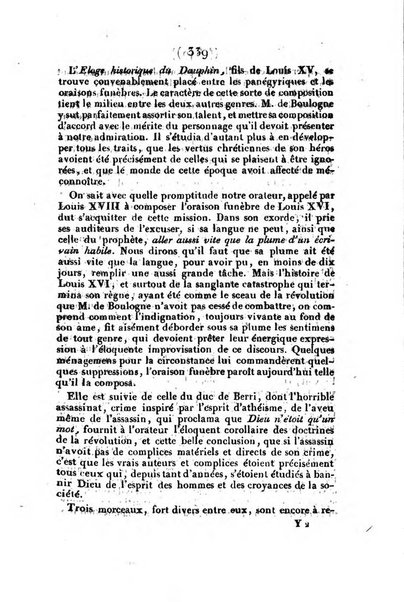 L'ami de la religion et du roi journal ecclesiastique, politique et litteraire