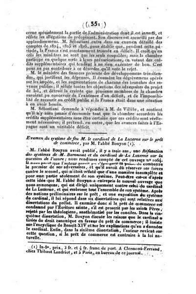 L'ami de la religion et du roi journal ecclesiastique, politique et litteraire