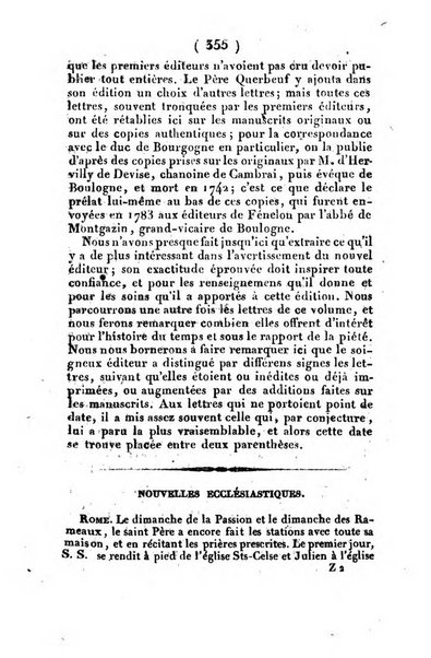 L'ami de la religion et du roi journal ecclesiastique, politique et litteraire