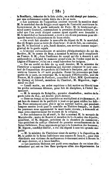 L'ami de la religion et du roi journal ecclesiastique, politique et litteraire