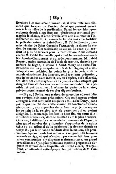 L'ami de la religion et du roi journal ecclesiastique, politique et litteraire