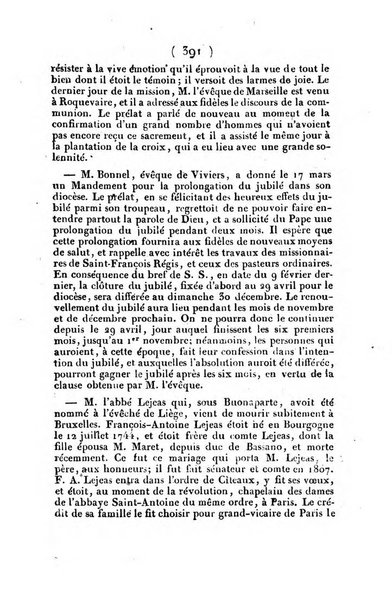 L'ami de la religion et du roi journal ecclesiastique, politique et litteraire