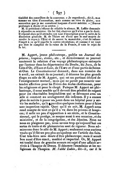 L'ami de la religion et du roi journal ecclesiastique, politique et litteraire