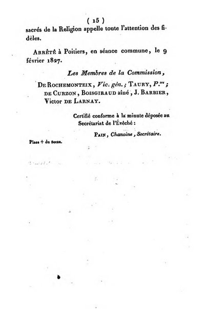 L'ami de la religion et du roi journal ecclesiastique, politique et litteraire