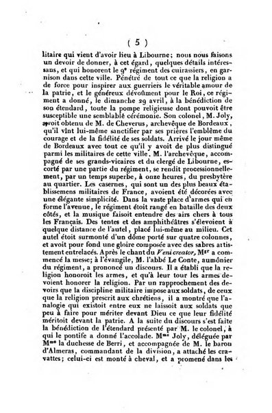 L'ami de la religion et du roi journal ecclesiastique, politique et litteraire