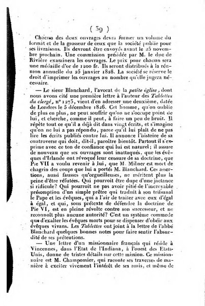 L'ami de la religion et du roi journal ecclesiastique, politique et litteraire