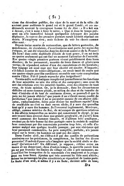 L'ami de la religion et du roi journal ecclesiastique, politique et litteraire