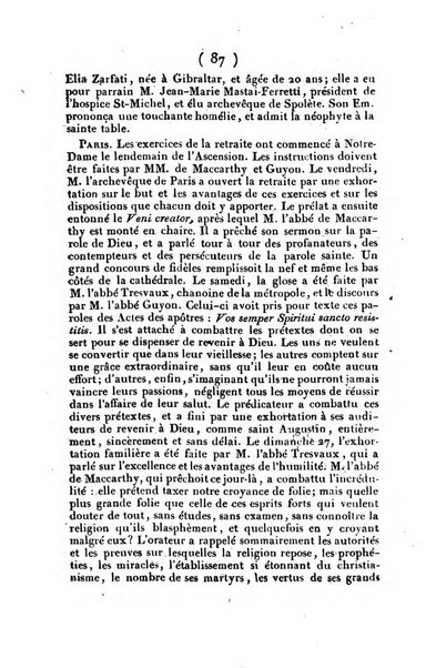 L'ami de la religion et du roi journal ecclesiastique, politique et litteraire