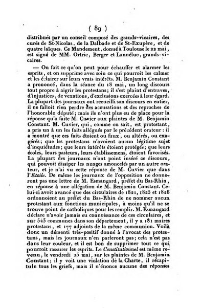 L'ami de la religion et du roi journal ecclesiastique, politique et litteraire