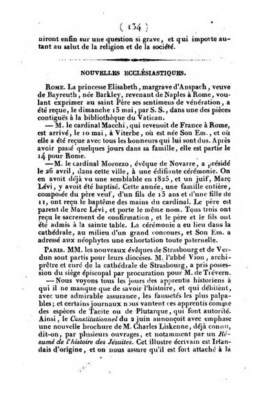 L'ami de la religion et du roi journal ecclesiastique, politique et litteraire