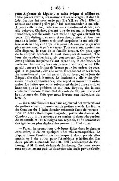 L'ami de la religion et du roi journal ecclesiastique, politique et litteraire