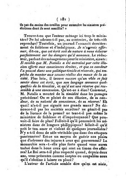 L'ami de la religion et du roi journal ecclesiastique, politique et litteraire