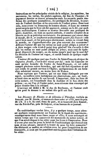 L'ami de la religion et du roi journal ecclesiastique, politique et litteraire