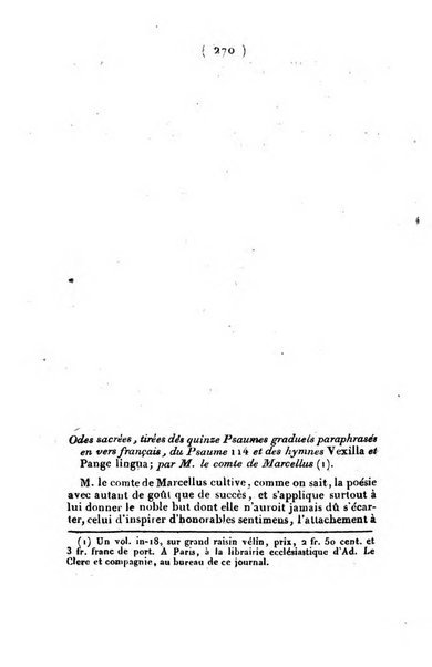 L'ami de la religion et du roi journal ecclesiastique, politique et litteraire