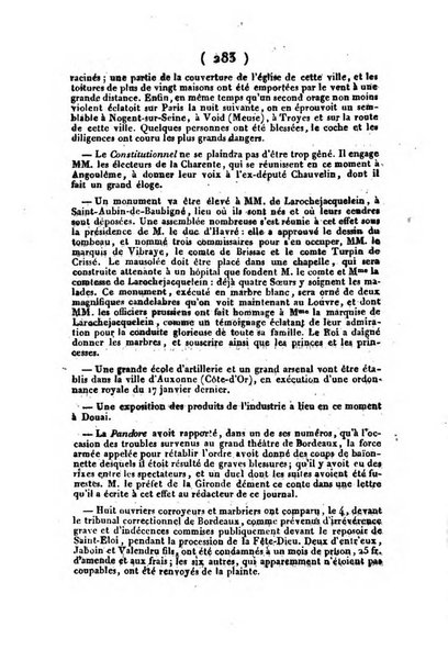 L'ami de la religion et du roi journal ecclesiastique, politique et litteraire