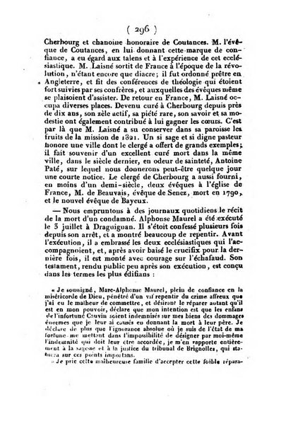 L'ami de la religion et du roi journal ecclesiastique, politique et litteraire