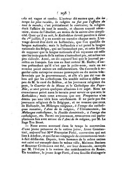 L'ami de la religion et du roi journal ecclesiastique, politique et litteraire