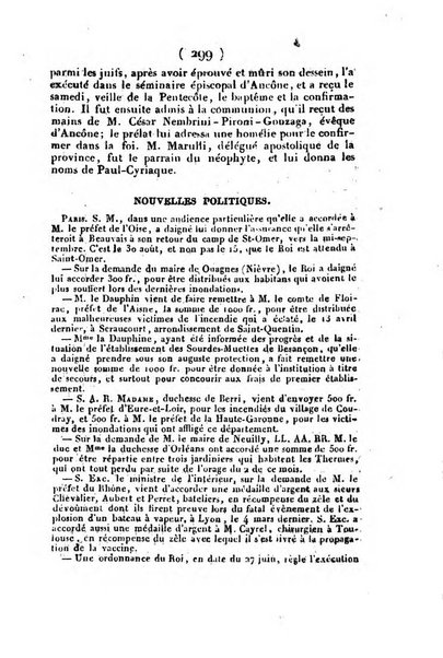 L'ami de la religion et du roi journal ecclesiastique, politique et litteraire