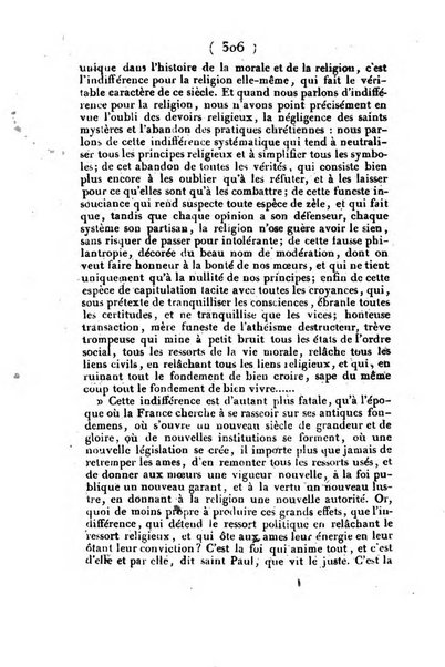 L'ami de la religion et du roi journal ecclesiastique, politique et litteraire