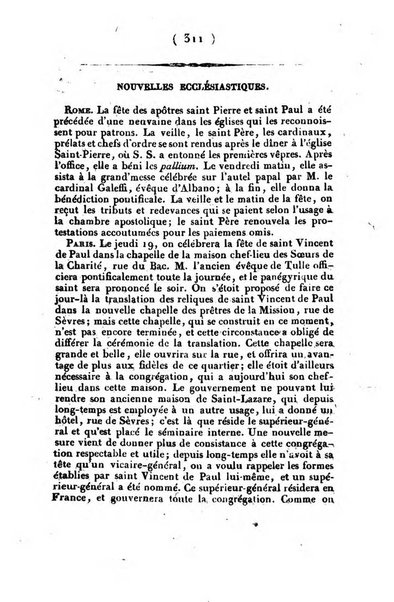 L'ami de la religion et du roi journal ecclesiastique, politique et litteraire