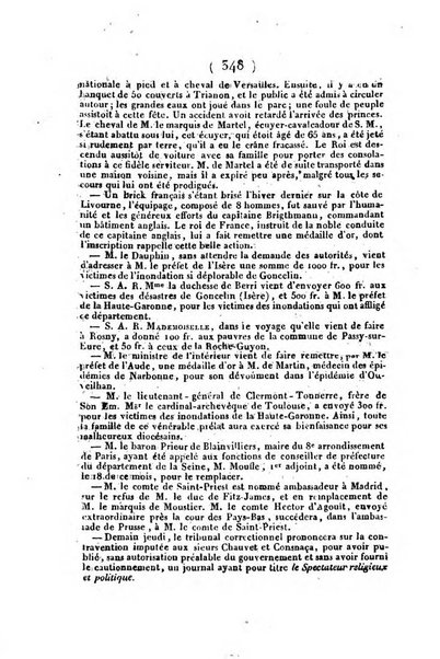 L'ami de la religion et du roi journal ecclesiastique, politique et litteraire