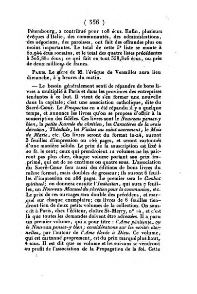 L'ami de la religion et du roi journal ecclesiastique, politique et litteraire