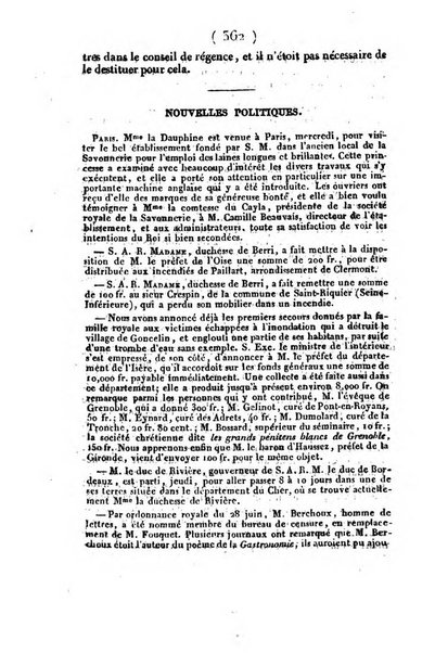 L'ami de la religion et du roi journal ecclesiastique, politique et litteraire