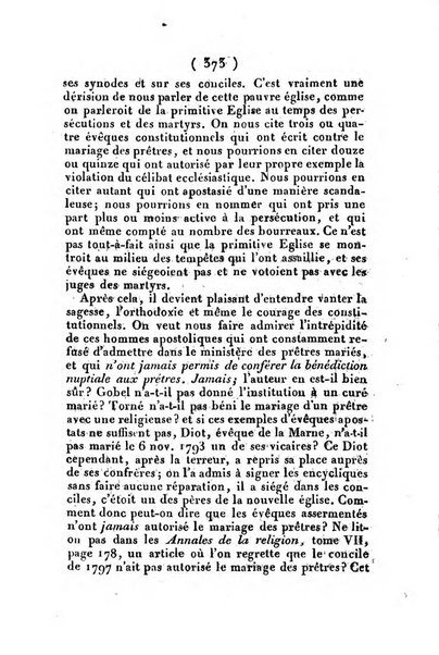 L'ami de la religion et du roi journal ecclesiastique, politique et litteraire