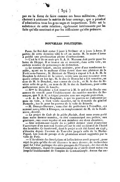 L'ami de la religion et du roi journal ecclesiastique, politique et litteraire