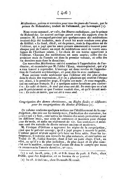 L'ami de la religion et du roi journal ecclesiastique, politique et litteraire