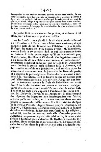 L'ami de la religion et du roi journal ecclesiastique, politique et litteraire