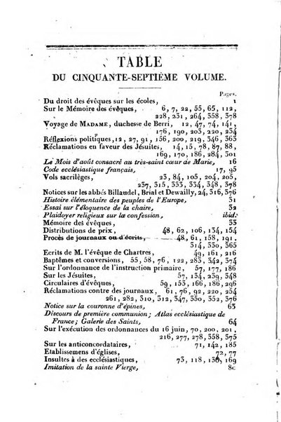 L'ami de la religion et du roi journal ecclesiastique, politique et litteraire