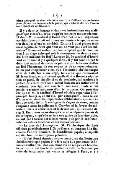 L'ami de la religion et du roi journal ecclesiastique, politique et litteraire