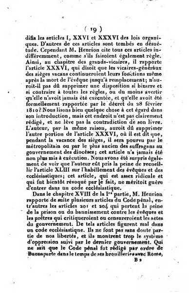 L'ami de la religion et du roi journal ecclesiastique, politique et litteraire