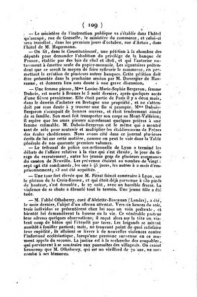 L'ami de la religion et du roi journal ecclesiastique, politique et litteraire